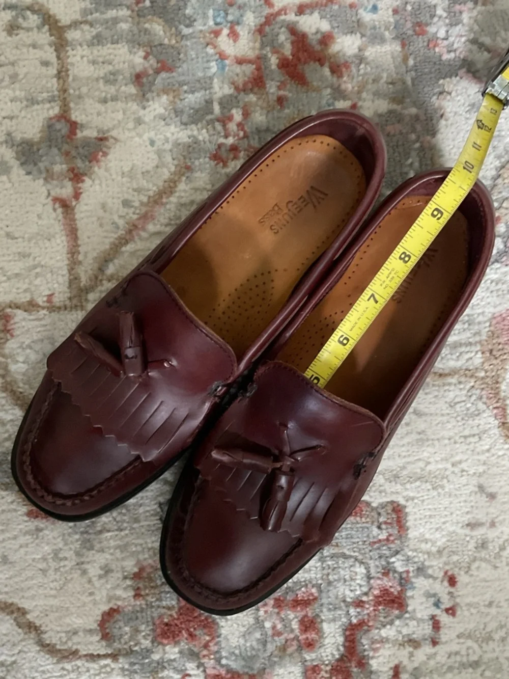 Vintage Bass Weejums Marietta 11 Tassel Kiltie Loafers - Picture 14 of 15
